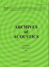 Archives of Acoustics杂志封面